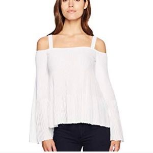 Bailey 44 white off shoulder top